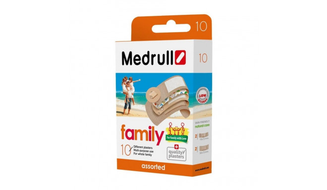 PLASTERS MEDRULL FAMILY PACK 10PCS