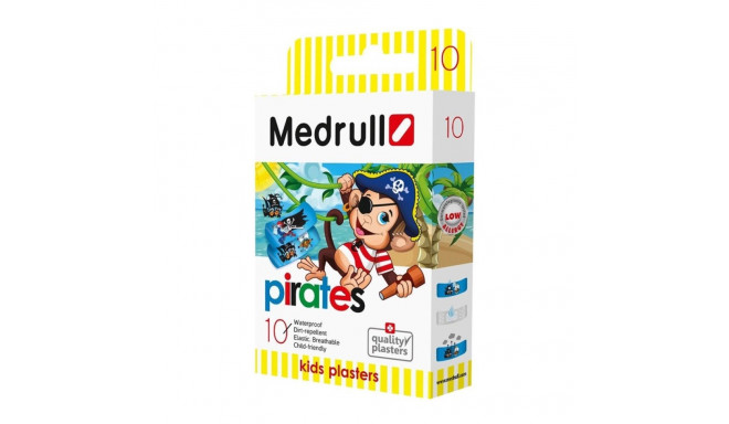 PLASTERS MEDRULL PIRATES FOR KIDS 10PCS