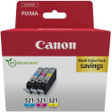 "Canon Tinte CLI-521 2934B015 3er Multipack (CMY)"