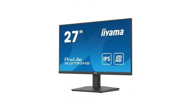 IIYAMA XU2793HS-B6 27inch ETE IPS EyeComfort/EyeSafe 2.0 FHD 100Hz 250cd/m2 Speakers HDMI DP 1ms Fre