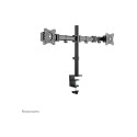 NEOMOUNTS SELECT Dual-Deskmount 10-27inch 2x8kg Adjustable 0-40cm Grommet/Clamp Full motion Tilt Rot