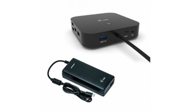 USB-jaotur i-Tec C31DUALDPDOCKPD100W