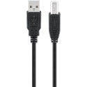 USB kaabel Wentronic USB-A - USB-B, 2.0, 1.8m