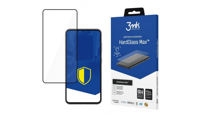 3mk kaitseklaas Samsung Galaxy S24 HardGlass Max, must