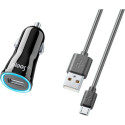 Autolaadija Ploos USB-A 10W + Micro-USB kaabel