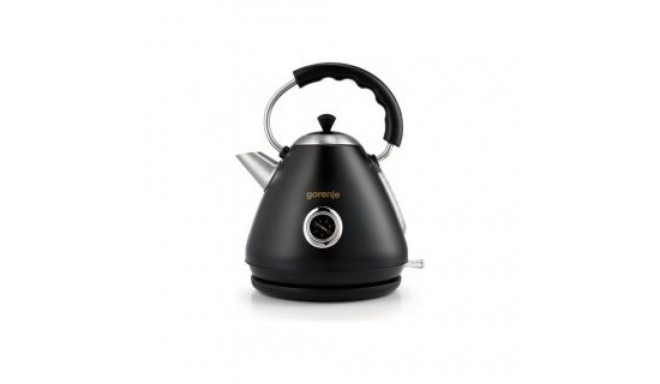 GORENJE | Kettle | K17CLBK | Electric | 2200 W | 1.7 L | Plastic and metal | 360 rotational base | B