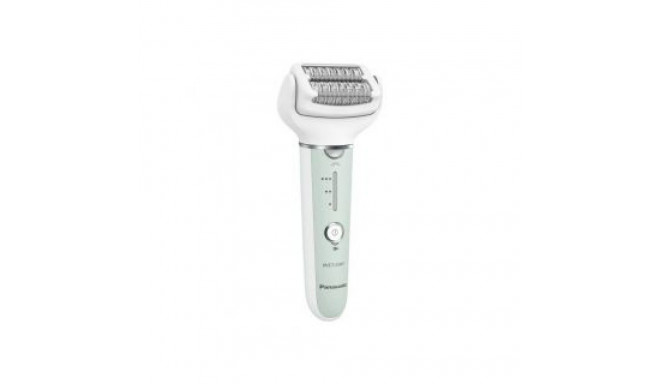 Panasonic ES-EY70A-G503 Epilator, White/Green