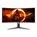 AOC | Gaming Monitor | CU34G2XP/BK | 34 " | VA | 3440 x 1440 pixels | 21:9 | 1 ms | Black | HDMI por