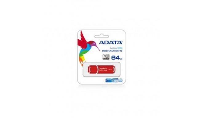 ADATA UV150 64 GB USB 3.0 Red