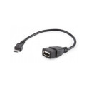 Cablexpert USB OTG AF to Micro BM cable, 0.15 m