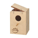 Nesting box for birds nest small 13x12x17cm
