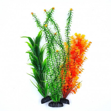 Plastic plant PL-136 3pcs