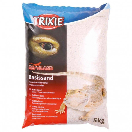 Basic sand for desert terrariums, 5 kg, white