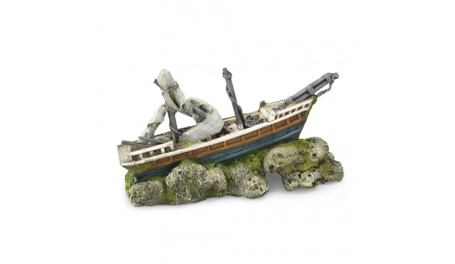 Аквариумный декор Boat L 36x13,5x18,5см