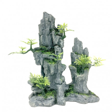 Aquarium decoration, high rock 2 18,5x9,3x20cm