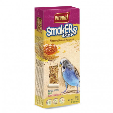Treat for budgies SMAKERS honey 2pcs 90g