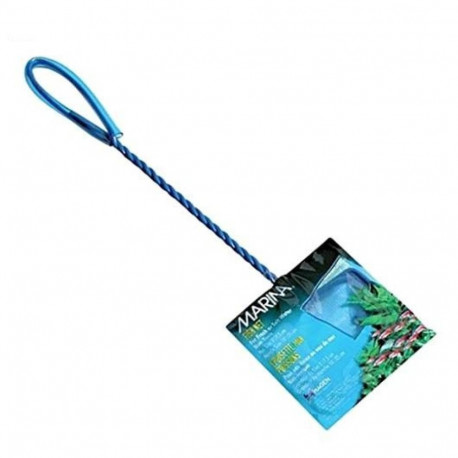 Aquarium fish net Marina 12.5x25cm blue