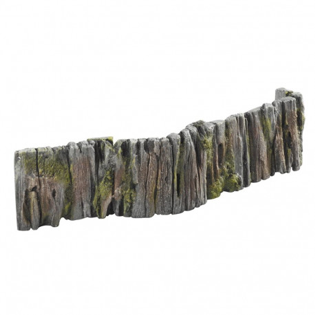 Aquarium decoration, stone barrier 38x10x7cm