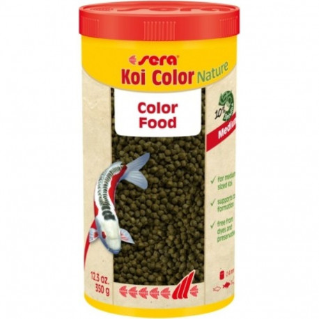 Complete feed Koi Color Nature Medium 1000ml/350g, Sera