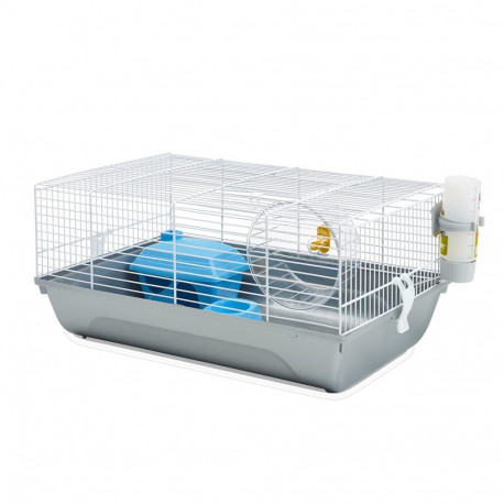 Cage Martha 46,5x29,5x21cm white/silver hamster