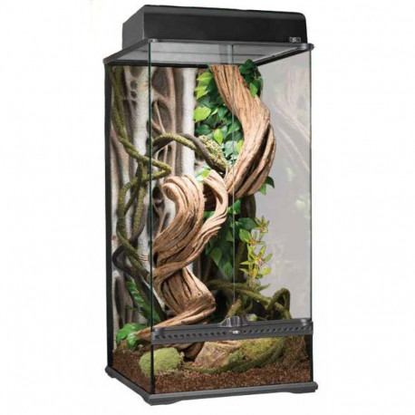 Klaasist terraarium Exo-Terra Natural X-Tall S 45x45x90cm