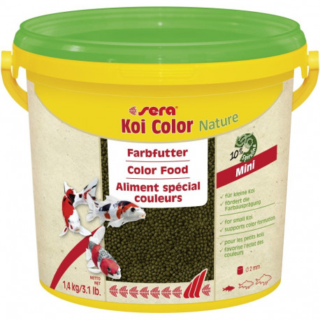 Complete feed Koi Colour Nature Mini 3800ml/1.4kg, Sera