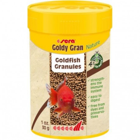 Complete feed Goldy Gran Nature 100ml/30g, Sera