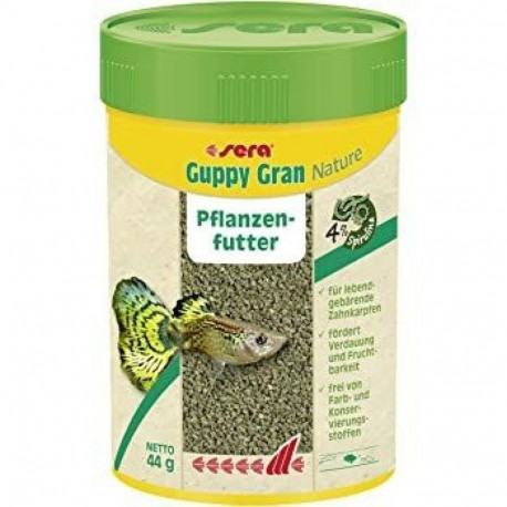 Complete feed Guppi Gran Nature 100ml/44g, Sera