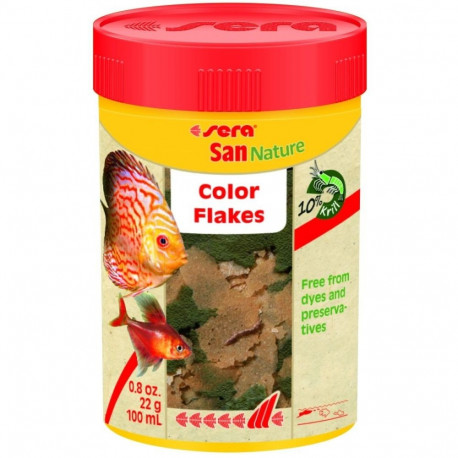 Complete feed San Nature 100ml/22g, Sera