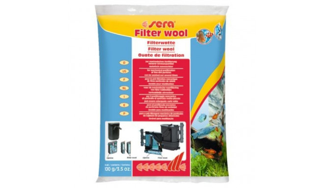 Filter media sera filter wool 100 g