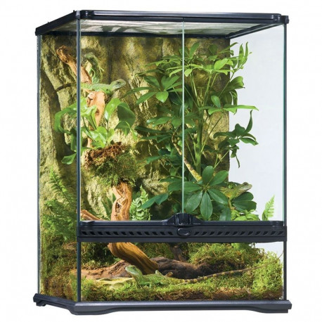 Glass terrarium Exo-Terra Natural Terrarium Small/Tall 45 x 45 x 60 cm (PT2607)