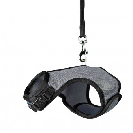 Küüliku pehmed traksid koos rihmaga, nailonist, vöö: 60-130 cm/25 mm rihm: 1,20 m/15 mm