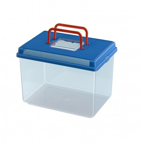 Plastikinis terariumas Geo, didelis, 30x20x21/6L