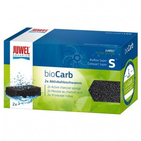 Filter media bioCarb S (Super/Compact S) - Active charcoal sponge