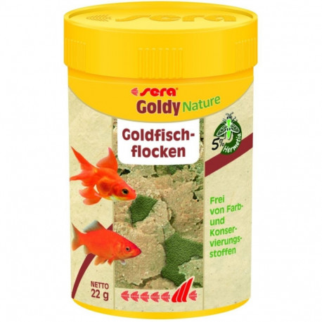Complete feed for goldfish Goldy Nature 100ml/22g, Sera