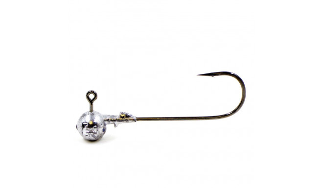 Jig head Big Power Jig, black 15g 8/0 5pcs, Traper