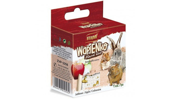 MINERAL BLOCK apple for rodents and rabbit 1pc 40g