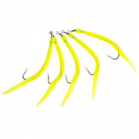 Bottom fishing rig SCH-E004 8/0 yellow lemon