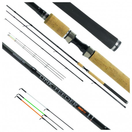 SWD Link feeder rod IM8 3.9m 60-120g