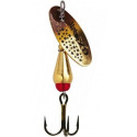 Spinner MEPPS XD TRI FLUO-3 7,0g pruun/kuldne