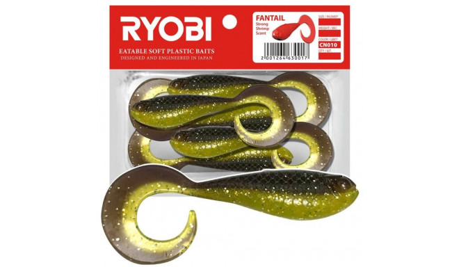 Silikoonlant Twister söödav Ryobi Fantail 51mm CN010 8tk