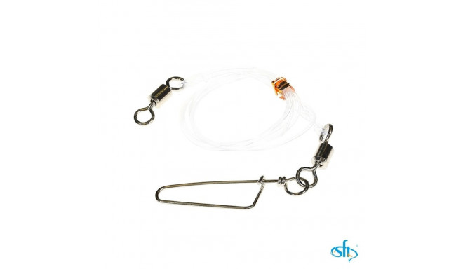 Tross+karab+vert.Shock Leader SFT-SHP01 1.2mm/1,2m