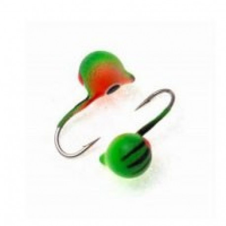 Ice fishing jig Spider Ball 5.0mm 1.20g 340P