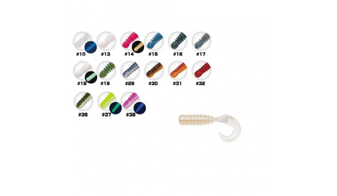 Rubber bait ring single tail RB-03 32