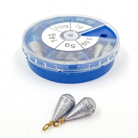 Lead sinker set KCH130030 60g