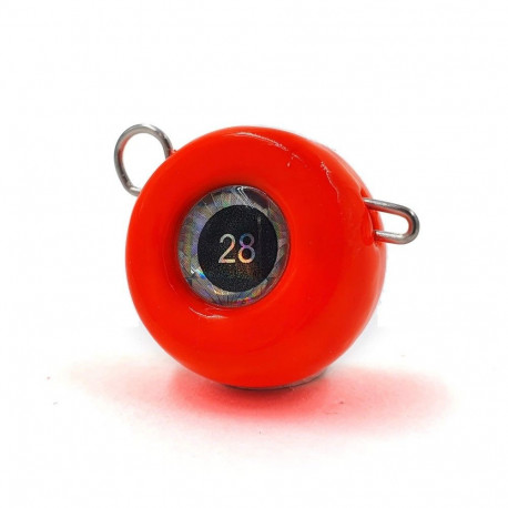 Jig sinker FB, 28 g, red, 3 pcs, Merganser