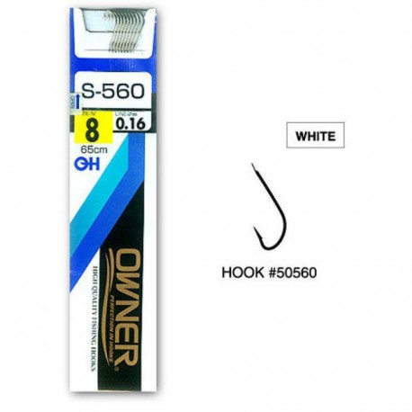 Single hook Owner S-560-08 with line 0.16mm