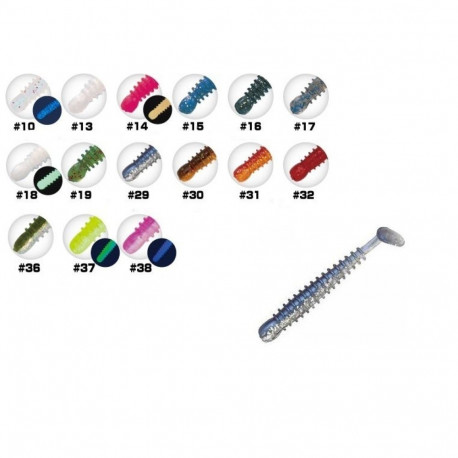 Rubber bait ring kick tail RB-02 29