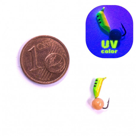 Mormõška volfram Beznasadka 2,5 0,5g 05-040-16 punane