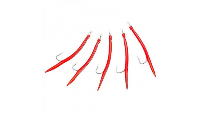 Bottom fishing rig SCH-E006 8/0 red